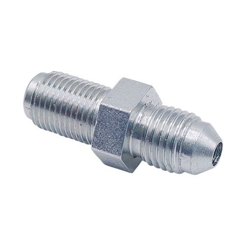<p>Male-male adapter  |  7/16-20 UNF stud (-04 JIC)  |  7/16-24 UNS stud</p>