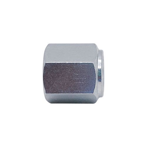 <p>Female tube nut  |  9/16-18 UNF  |  5/8 hex</p>