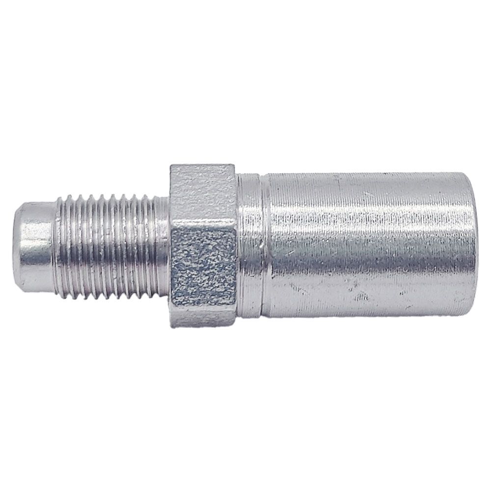 <p>Metrisches Aussengewinde |  M10 x 1  |  14mm Sechskant</p>