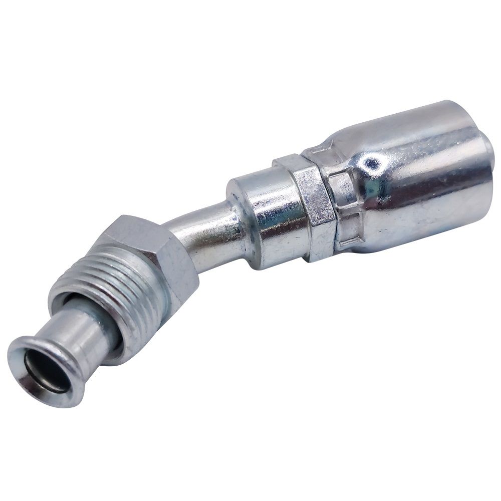 <p>Male swivel  |  5/8-18 UNF  | 45 deg double flare  |  45 deg bend</p>