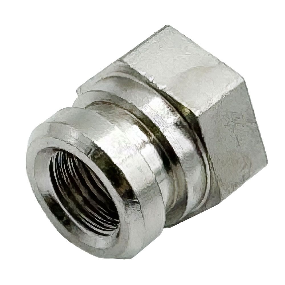 <p>Metric female  |  M10 x 1  | 17mm hex</p>