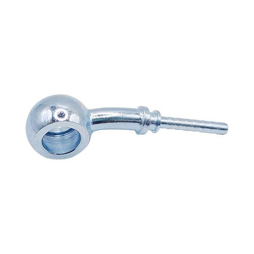 <p>Low profile banjo  |  10mm hole  |  10mm thick  |  20 deg side bend</p>