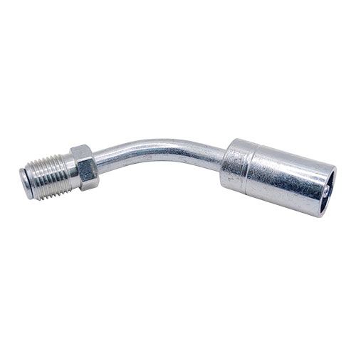 <p>Male swivel  |  7/16-24 UNS  | 45 deg double flare</p>