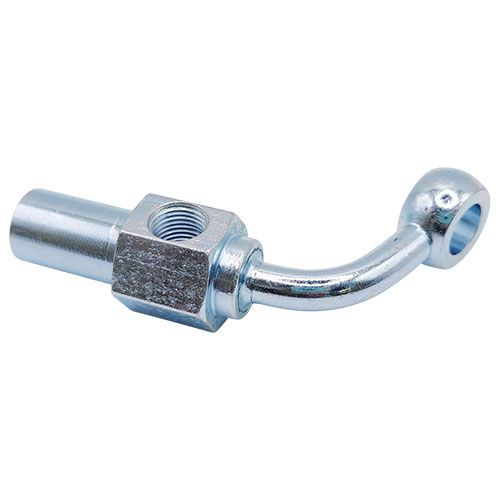 <p>Banjo  |  10mm hole  |  1/8-27 NPT port</p>
