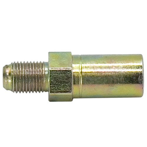 <p>Metrisches Aussengewinde |  M10 x 1  |  14mm Sechskant I LH Gewinde</p>