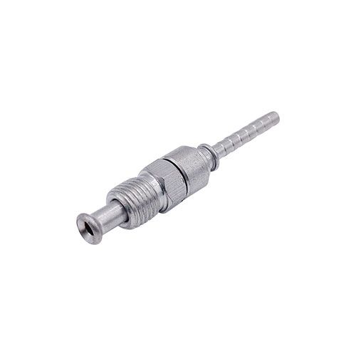 <p>Male swivel  |  3/8-24 UNF  | 45 deg double flare  | stainless</p>