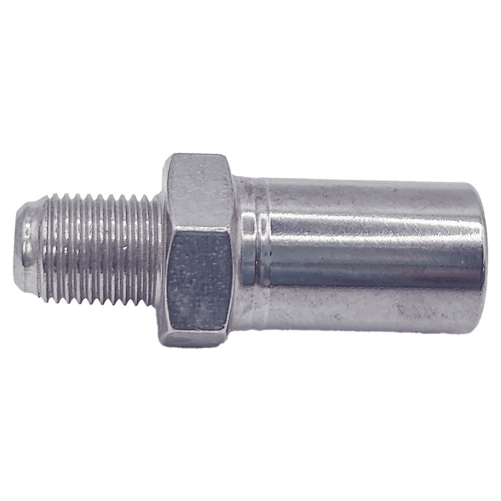 <p>Metrisches Aussengewinde |  M10 x 1  |  16mm Sechskant Edelstahl</p>