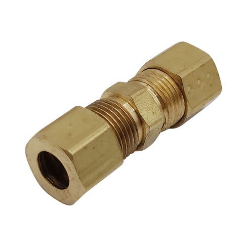 <p>Compression fitting  |  8mm FuelFlex to 8mm FuelFlex</p>
