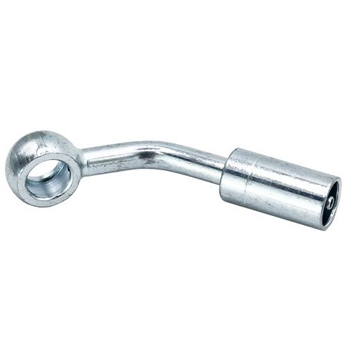 <p>Banjo  |  7/16 hole  |  10mm thick  |  45 deg bend</p>