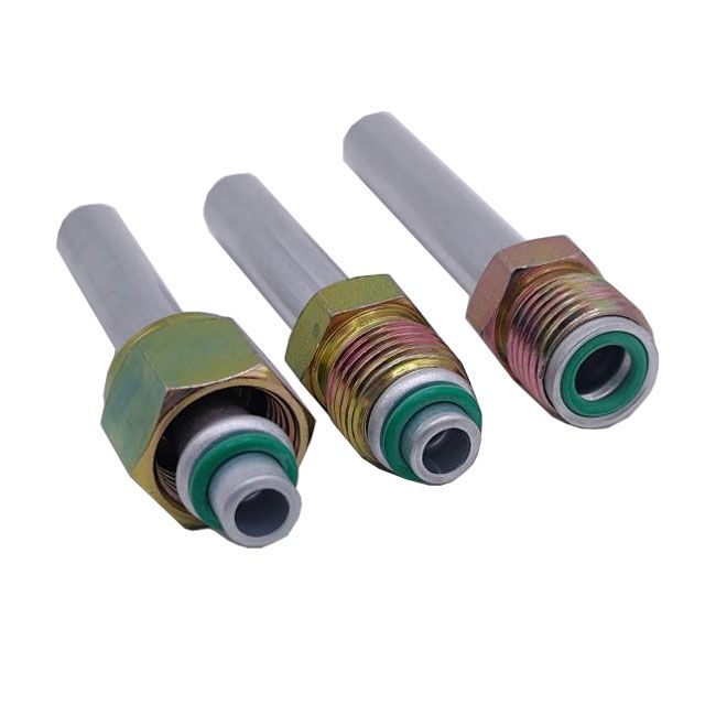 <p>AC 1/2 Tube Flare End|Male Nut|External O-Ring</p>