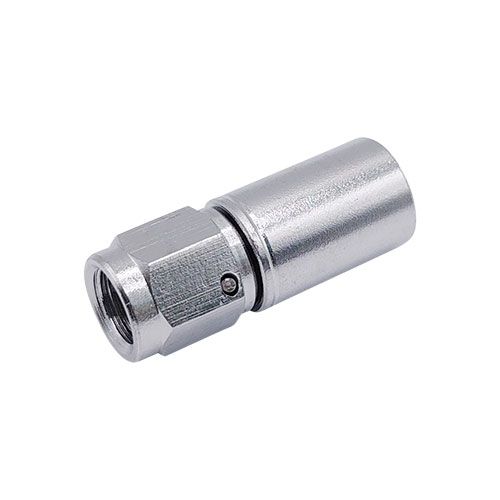 <p>Drehbar|  3/8-24 UNF  | Edelstahl|  Überwurfmutter mit Drahtstift</p>