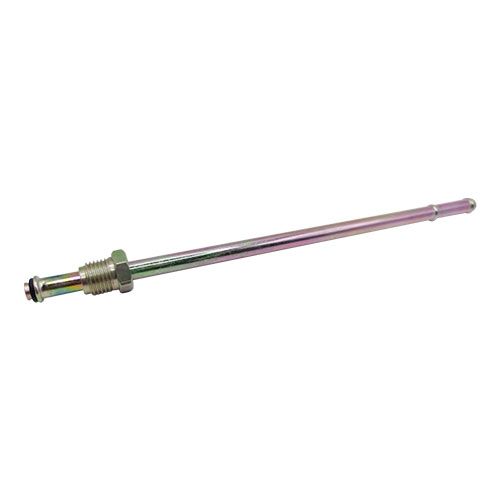 <p>Threaded connector tube  | 5/16 rubber hose to M14 x 1.5 bump tube  |  straight</p>
