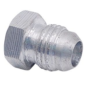 <p>Anlöt-Fitting   |  9/16-18 UNF Gewinde |  3/8 Durchmesser| Aluminum</p>