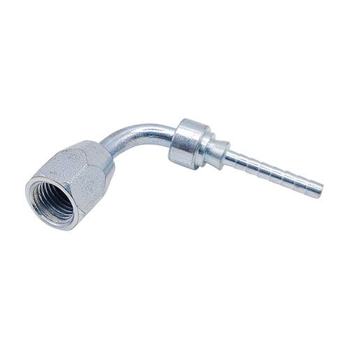 <p>Female swivel  |  3/8-24 UNF |  37 deg double flare  |  90 deg bend</p>