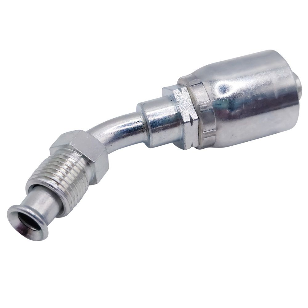 <p>Male swivel  |  1/2-20 UNF  | 45 deg double flare  |  45 deg bend</p>