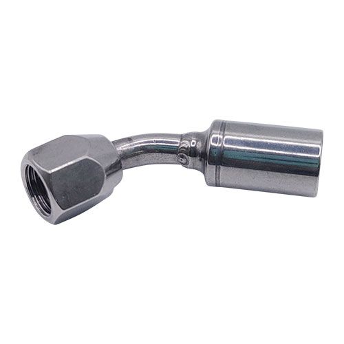 <p>Female swivel  |  7/16-20 UNF |  37 deg double flare  | stainless</p>