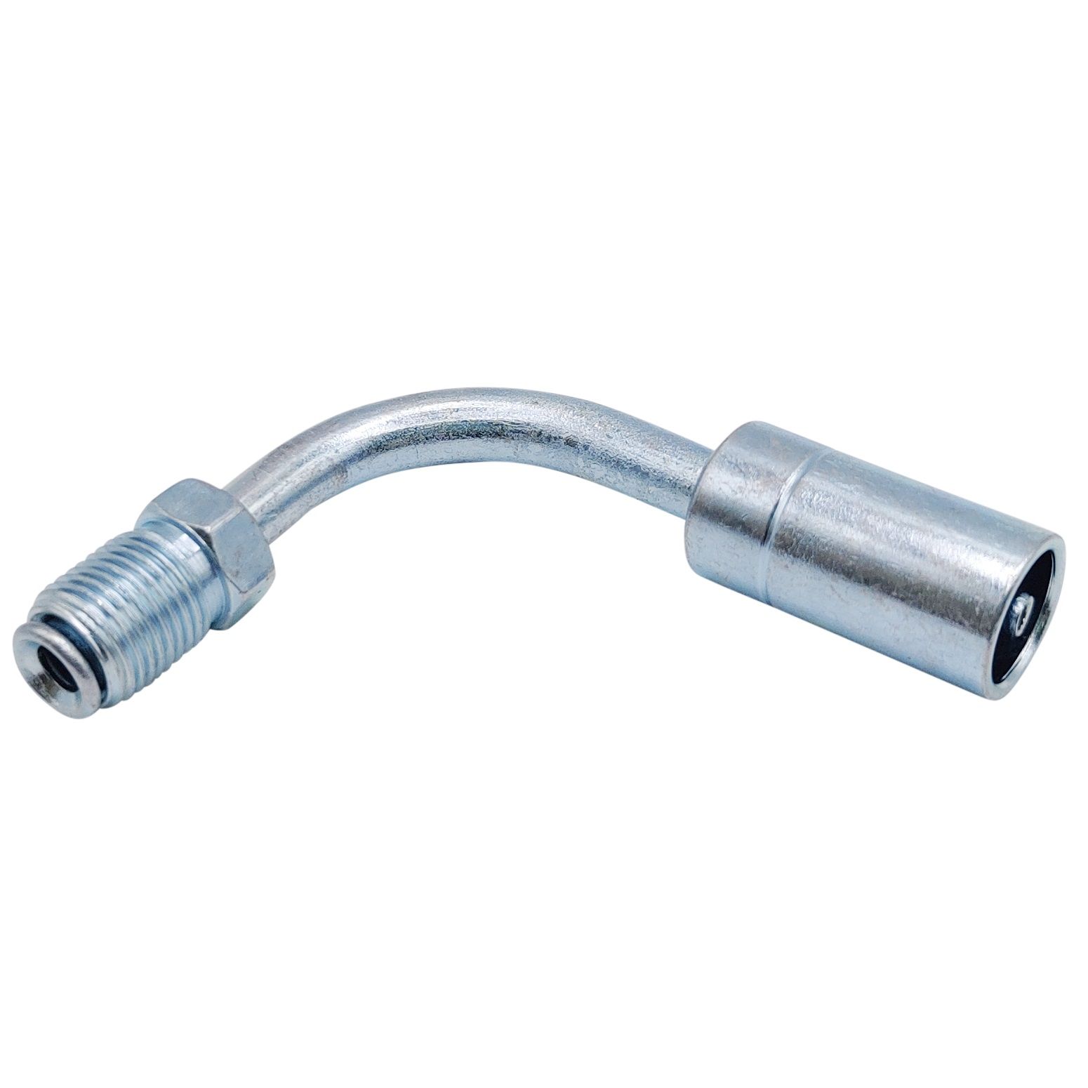 <p>Male swivel  |  7/16-24 UNS  | 45 deg double flare</p>