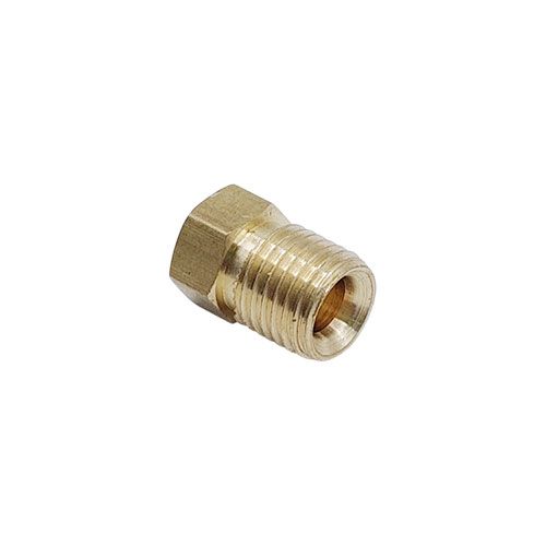 <p>Male tube nut  |  3/8-24 UNF  | 3/16 tube size  |  brass</p>