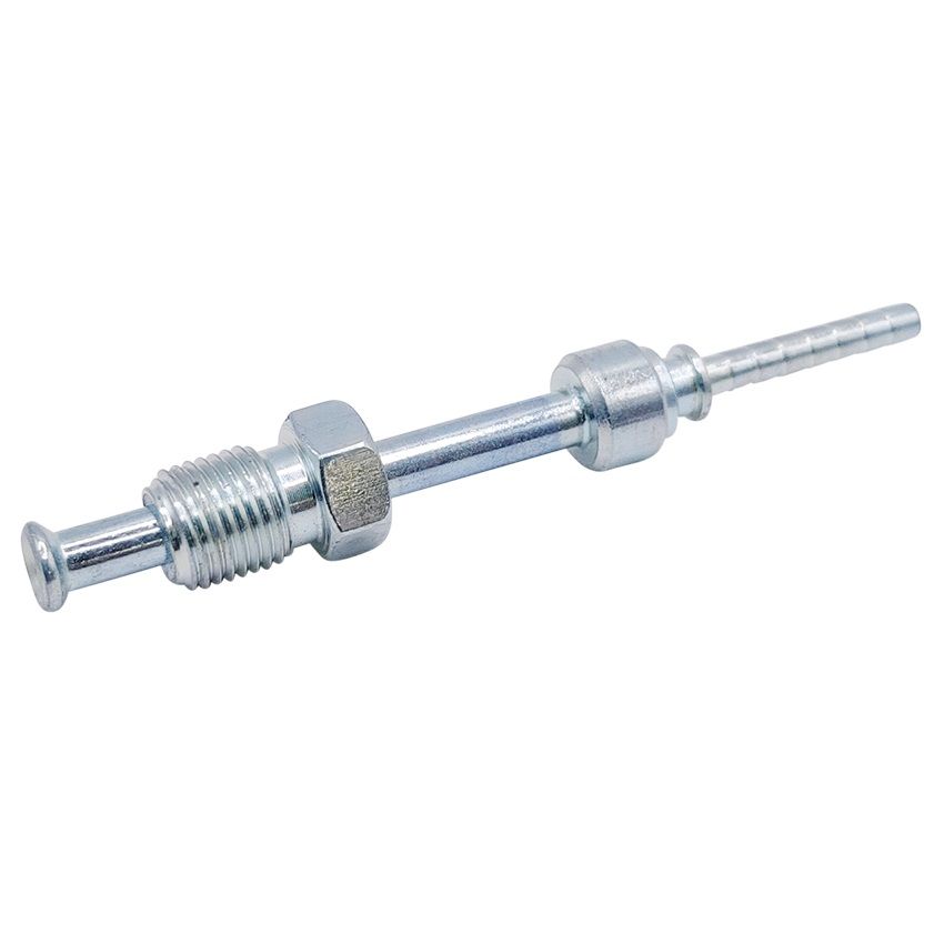 <p>Aussengewinde Drehbar   | M10x1 |  45° Doppel-Bördel</p>