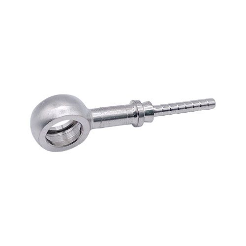 <p>Low profile banjo  |  10mm hole  |  8mm thick  |  stainless</p>