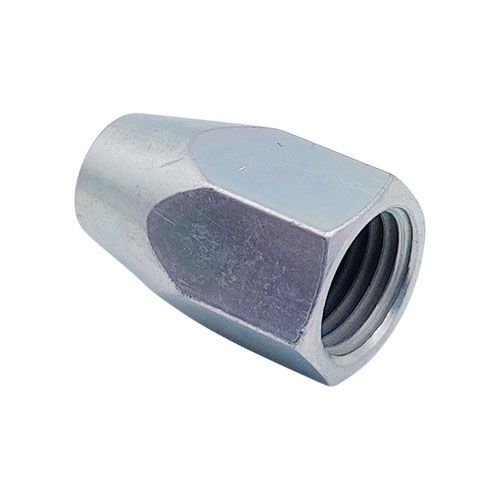 <p>Female tube nut  |  M14 x 1.5 |  17mm hex</p>