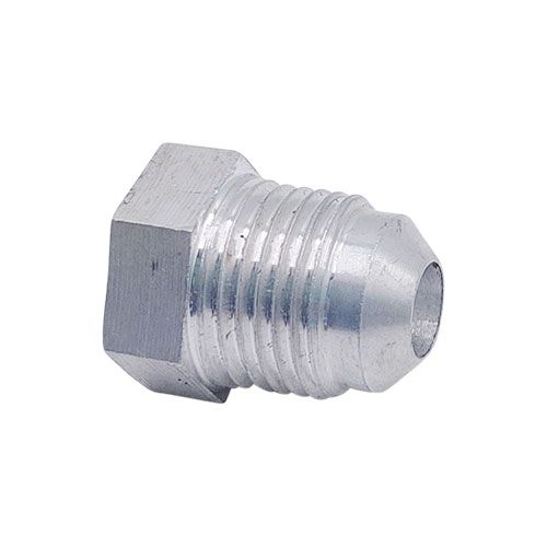 <p>Braze-on stud  |  5/8-18 UNF thread  |  3/8 tube size  | aluminum</p>