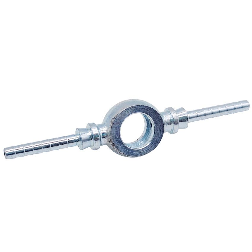 <p>Crimp-Verschraubung  |  10 mm Innendurchmesser  |  8mm Stärke</p>